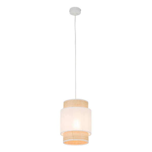 Підвісний світильник TK Lighting BOHO E27 білий 5652 - Фото 4