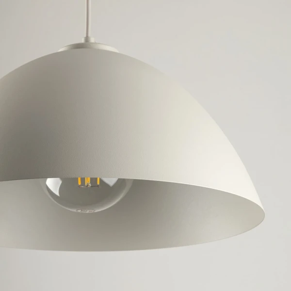 Підвісний світильник TK Lighting FARO E27 бежевий 5899 - Фото 3