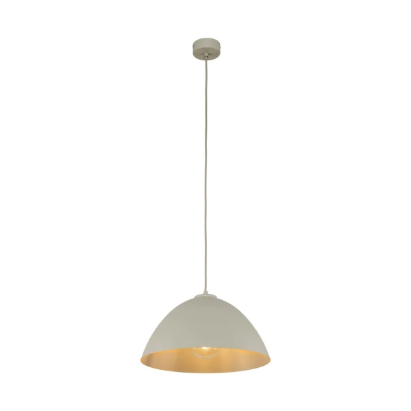 Підвісний світильник TK Lighting FARO E27 бежевий 5899 - Фото 6