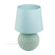 Настільна лампа TK Lighting SANTANA E27 зелений 5903