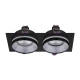 Світильник точковий врізний TK Lighting JET GU10 чорний 6925