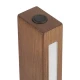 Настільна лампа TK Lighting TEO 36 Вт 3000К коричневий 1411