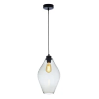 TK Lighting TULON E27 чорний 4190. Світильник підвісний