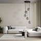 Підвісний світильник TK Lighting ELENA G9 чорний 5747