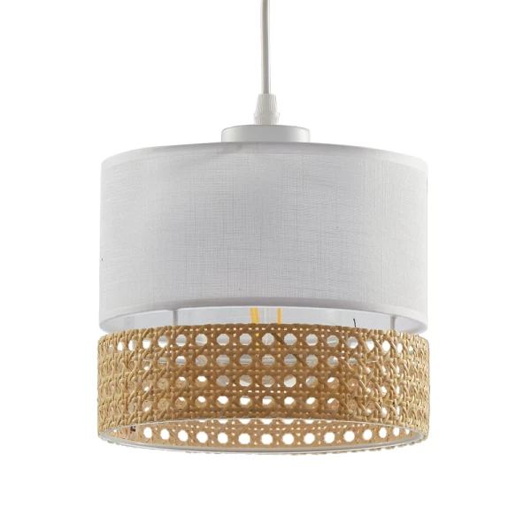 Підвісний світильник TK Lighting PAGLIA E27 білий 6534 - Фото 2