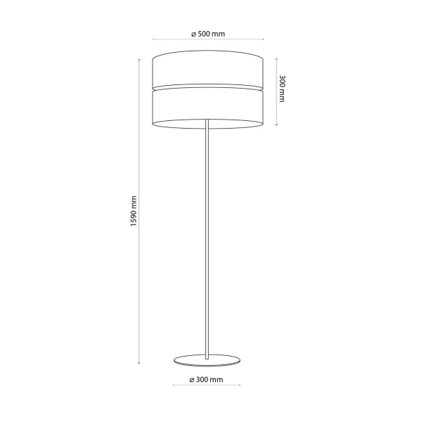 Торшер TK Lighting NICOL E27 чорний 5123 - Фото 6