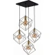 Підвісний світильник TK Lighting ALAMBRE E27 чорний 2778