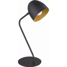 TK Lighting SOHO E27 чорний 5036. Настільна лампа офісна