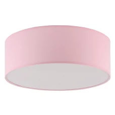 TK Lighting RONDO E27 рожевий 3228. Стельовий світильник