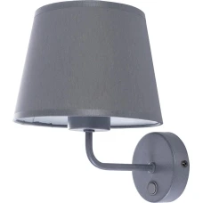 TK Lighting MAJA E27 сірий 1880. Бра