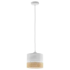 TK Lighting PAGLIA E27 білий 6534. Світильник підвісний