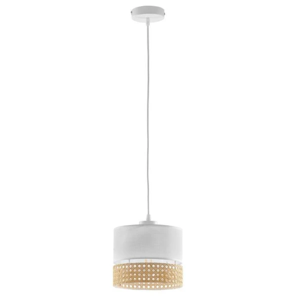 Підвісний світильник TK Lighting PAGLIA E27 білий 6534 - Фото 1