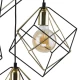 Підвісний світильник TK Lighting ALAMBRE E27 чорний 2778