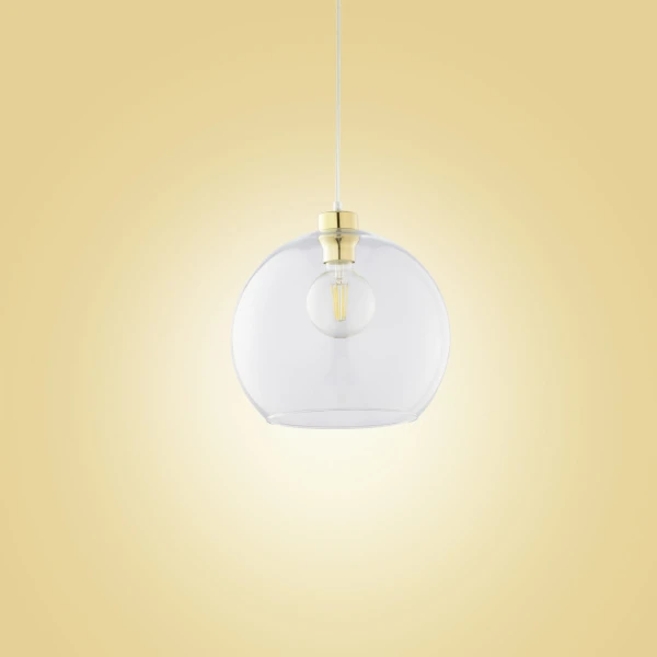 Підвісний світильник TK Lighting CUBUS E27 золотий 2742 - Фото 4