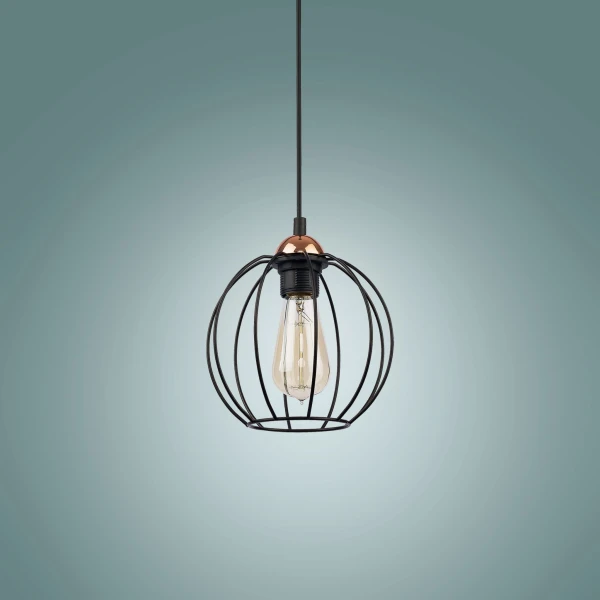 Підвісний світильник TK Lighting GALAXY E27 чорний 1644 - Фото 4