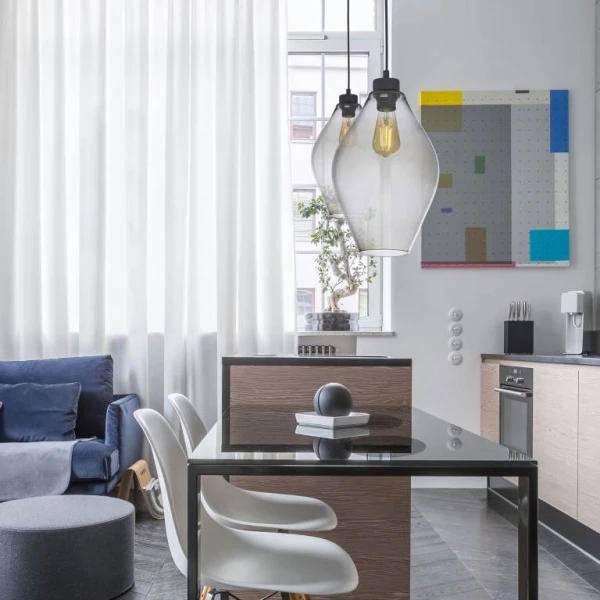 Підвісний світильник TK Lighting TULON E27 чорний 4190 - Фото 4