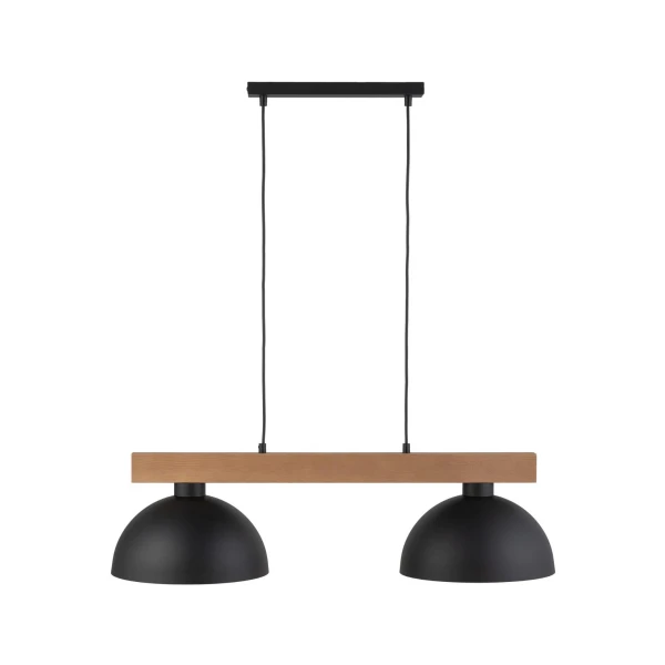 Підвісний світильник TK Lighting OSLO E27 чорний 4711 - Фото 5