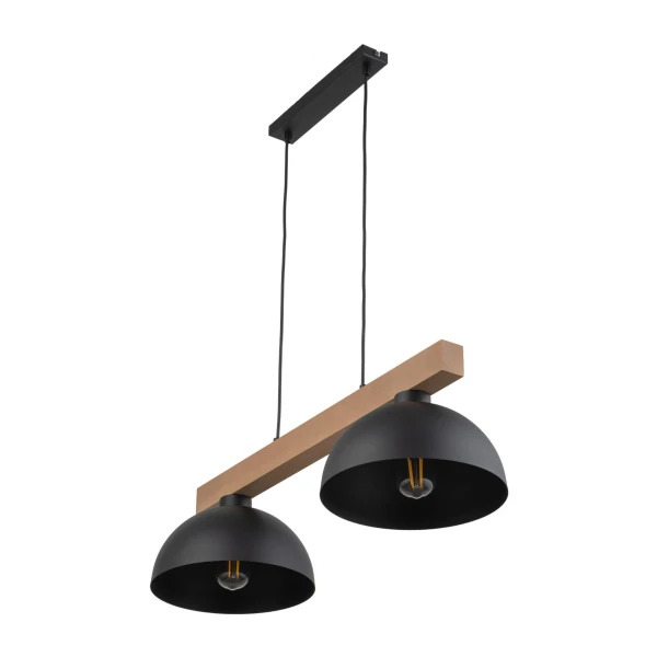 Підвісний світильник TK Lighting OSLO E27 чорний 4711 - Фото 8