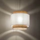 Підвісний світильник TK Lighting BOHO E27 білий 5653