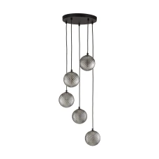 TK Lighting ELENA G9 чорний 5747. Світильник підвісний