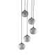 Підвісний світильник TK Lighting ELENA G9 чорний 5747