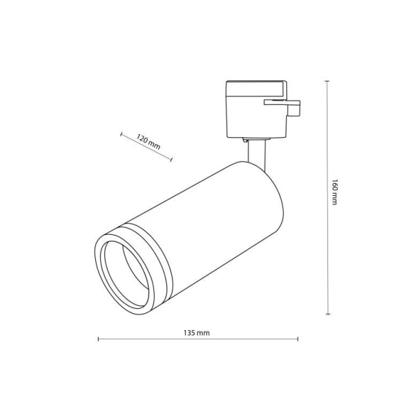 Світильник трековий TK Lighting TRACER GU10 білий 6898 - Фото 2