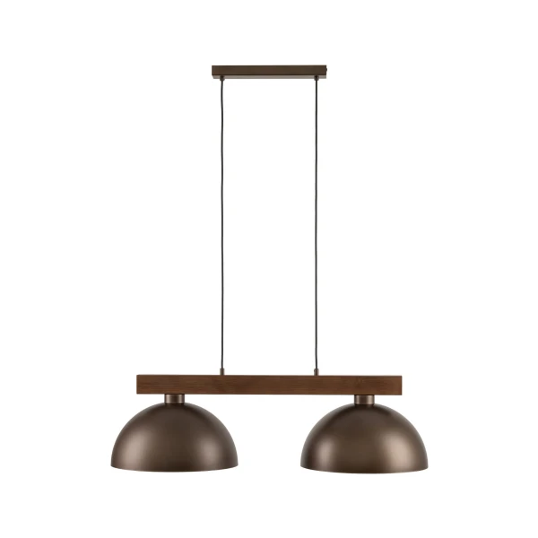 Підвісний світильник TK Lighting OSLO E27 коричневий 4507 - Фото 6