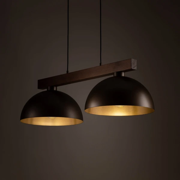 Підвісний світильник TK Lighting OSLO E27 коричневий 4507 - Фото 5
