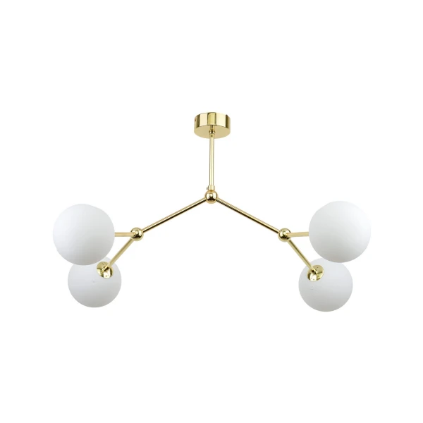 Люстра стельова TK Lighting FAIRY G9 золотий 6470 - Фото 5