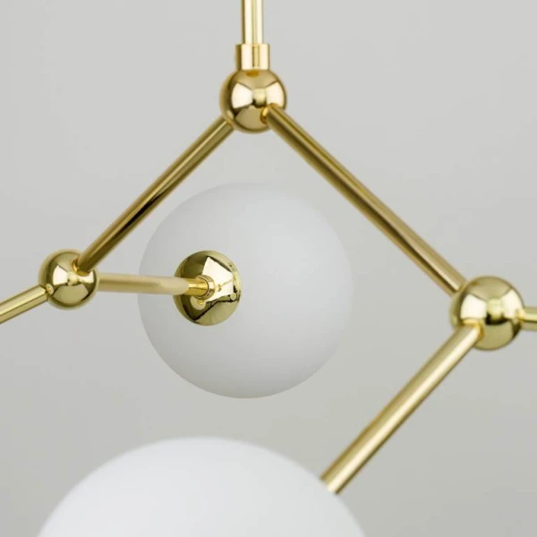 Люстра стельова TK Lighting FAIRY G9 золотий 6470 - Фото 4