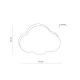 Світильник стельовий TK Lighting CLOUD E27 білий 6074
