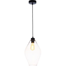 TK Lighting TULON E27 чорний 4191. Світильник підвісний