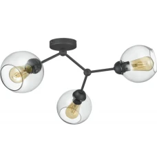 TK Lighting FAIRY E27 чорний 4372. Люстра пристельова