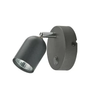 TK Lighting TOP GU10 графітовий 3278. Настінний світильник