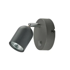 TK Lighting TOP GU10 графітовий 3278. Настінний світильник