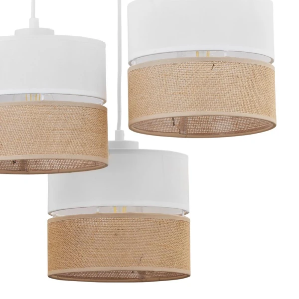 Підвісний світильник TK Lighting LINOBIANCO E27 білий 6575 - Фото 4