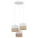 Підвісний світильник TK Lighting LINOBIANCO E27 білий 6575