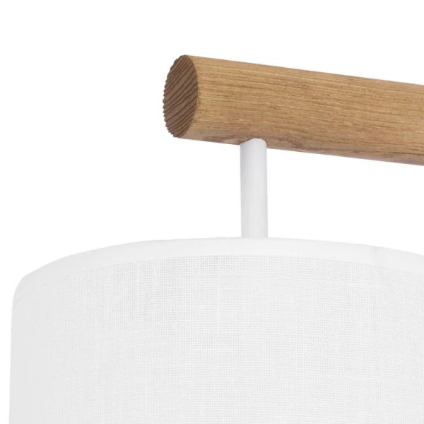 Бра TK Lighting DEVA E27 білий 4108 - Фото 4