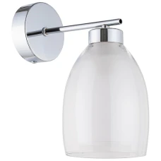 TK Lighting ROMA E27 сірий-блискучий (хром) 3353. Бра