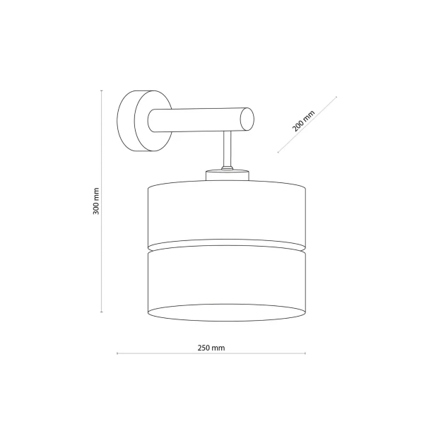 Бра TK Lighting ECO E27 чорний 5776 - Фото 2