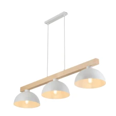 TK Lighting OSLO E27 білий 4712. Світильник підвісний