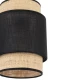 Підвісний світильник TK Lighting BOHO E27 чорний 5656