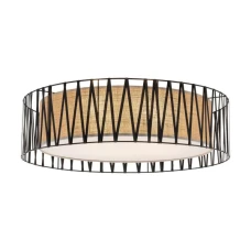 TK Lighting HARMONY E27 чорний 4556. Стельовий світильник