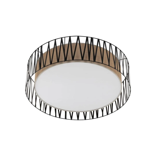 Світильник стельовий TK Lighting HARMONY E27 чорний 4556 - Фото 7