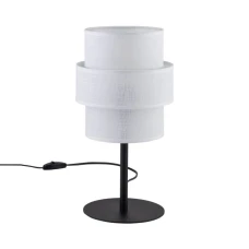 TK Lighting CALISTO E27 чорний 5893. Настільна лампа декоративна