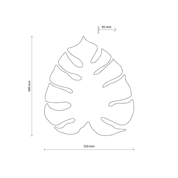 Підсвітка стіни TK Lighting MONSTERA G9 бронзовий 5719 - Фото 2