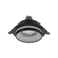 TK Lighting JET GU10 чорний 6920. Точковий світильник врізний