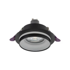 TK Lighting JET GU10 чорний 6920. Точковий світильник врізний