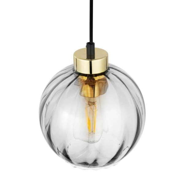 Підвісний світильник TK Lighting DEVI E27 чорний 4646 - Фото 4