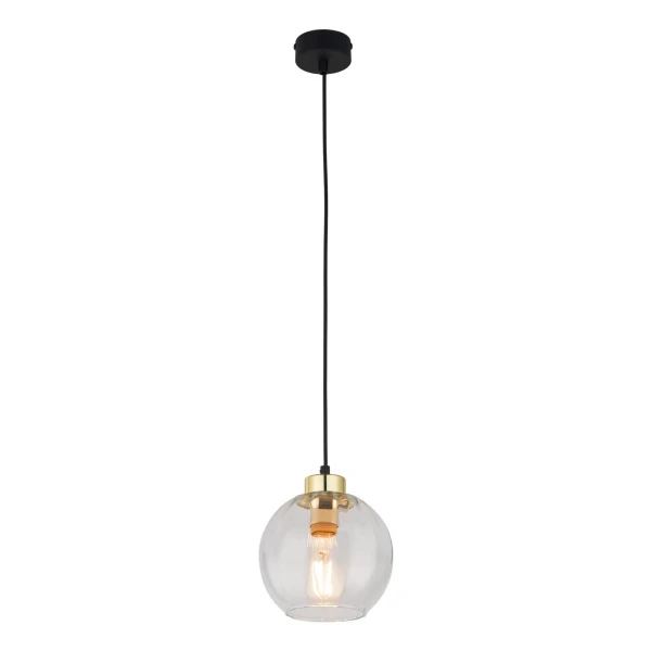 Підвісний світильник TK Lighting DEVI E27 чорний 4646 - Фото 5